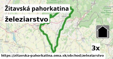 železiarstvo, Žitavská pahorkatina