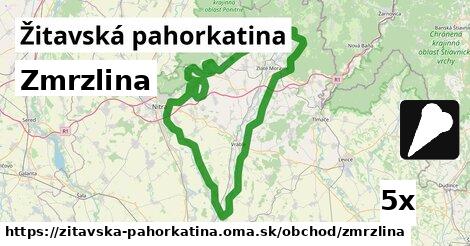 Zmrzlina, Žitavská pahorkatina