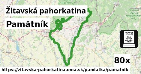 Pamätník, Žitavská pahorkatina