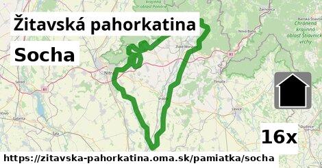 Socha, Žitavská pahorkatina