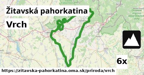 Vrch, Žitavská pahorkatina