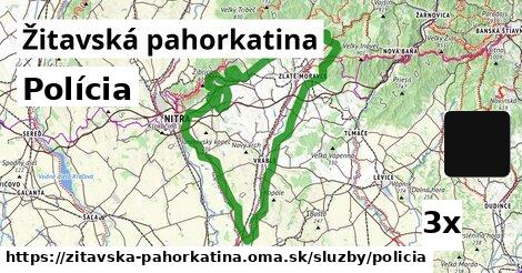 Polícia, Žitavská pahorkatina