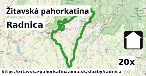 Radnica, Žitavská pahorkatina