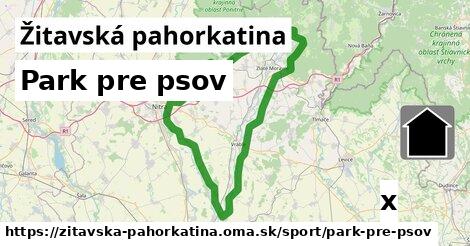 Park pre psov, Žitavská pahorkatina