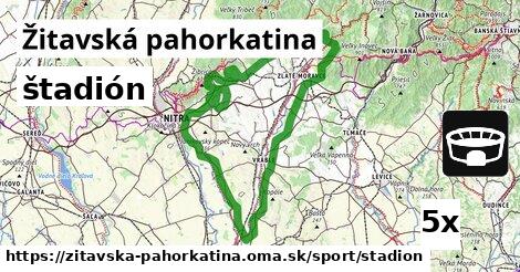 štadión, Žitavská pahorkatina