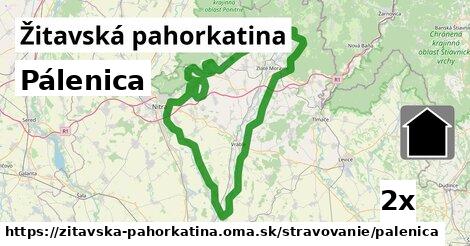 Pálenica, Žitavská pahorkatina