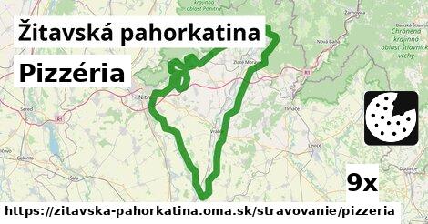 Pizzéria, Žitavská pahorkatina