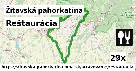 Reštaurácia, Žitavská pahorkatina