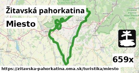 Miesto, Žitavská pahorkatina