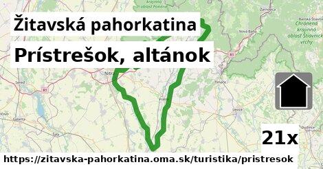 Prístrešok, altánok, Žitavská pahorkatina