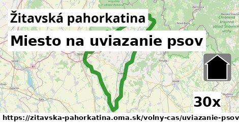 Miesto na uviazanie psov, Žitavská pahorkatina