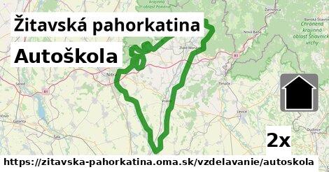 Autoškola, Žitavská pahorkatina