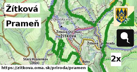 Prameň, Žítková
