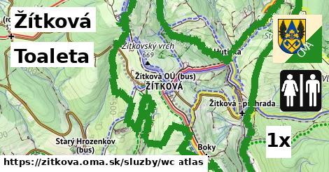 Toaleta, Žítková