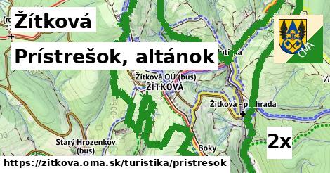 Prístrešok, altánok, Žítková