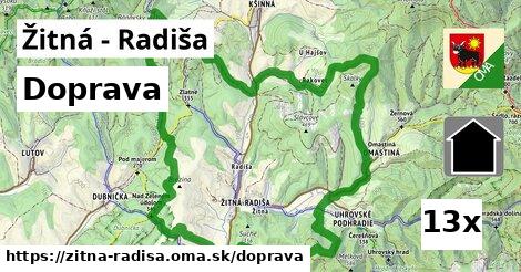 doprava v Žitná - Radiša