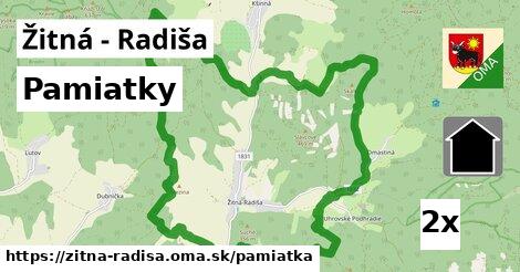 pamiatky v Žitná - Radiša