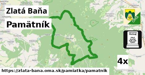 Pamätník, Zlatá Baňa