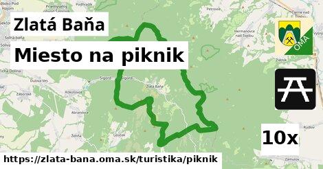 Miesto na piknik, Zlatá Baňa