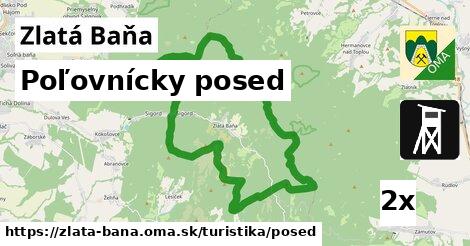 Poľovnícky posed, Zlatá Baňa