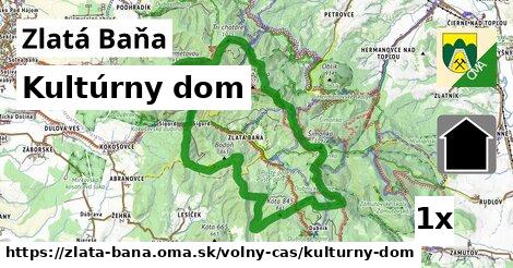 Kultúrny dom, Zlatá Baňa