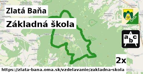 Základná škola, Zlatá Baňa