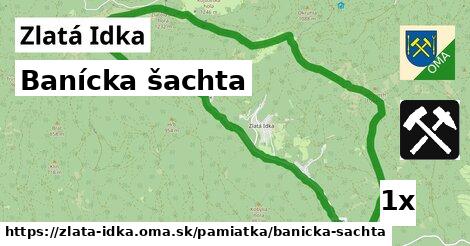 Banícka šachta, Zlatá Idka