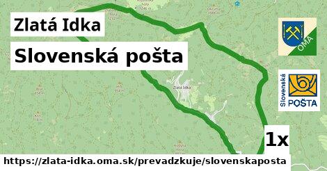 Slovenská pošta, Zlatá Idka