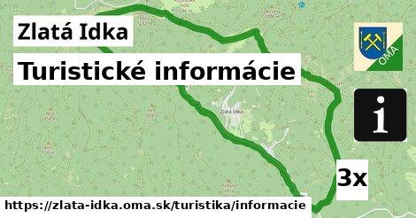 Turistické informácie, Zlatá Idka