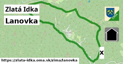 Lanovka, Zlatá Idka