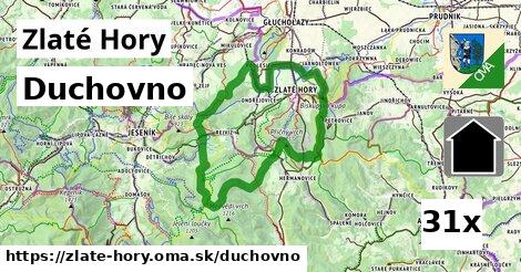 duchovno v Zlaté Hory
