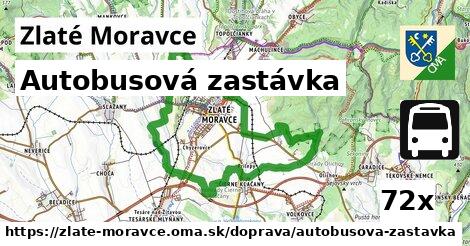 Autobusová zastávka, Zlaté Moravce