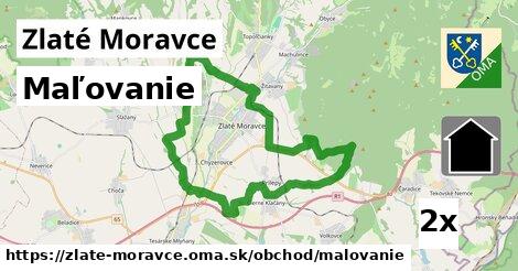 Maľovanie, Zlaté Moravce