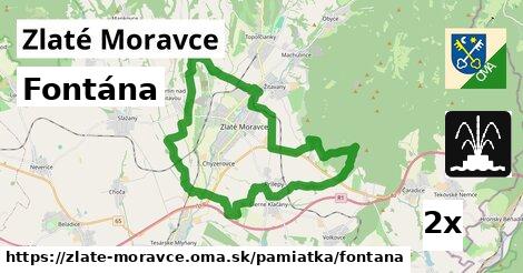 Fontána, Zlaté Moravce