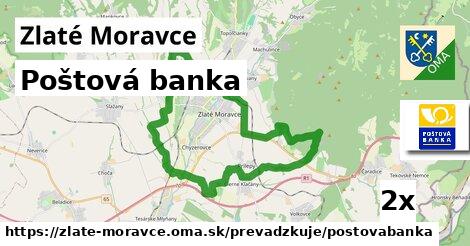 Poštová banka, Zlaté Moravce