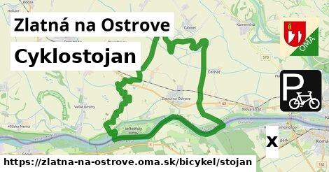 Cyklostojan, Zlatná na Ostrove