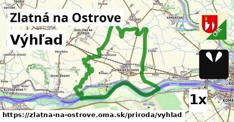 Výhľad, Zlatná na Ostrove