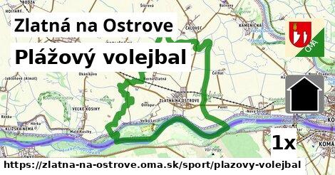 Plážový volejbal, Zlatná na Ostrove