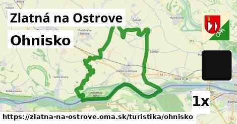 Ohnisko, Zlatná na Ostrove