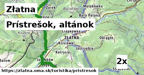 Prístrešok, altánok, Złatna