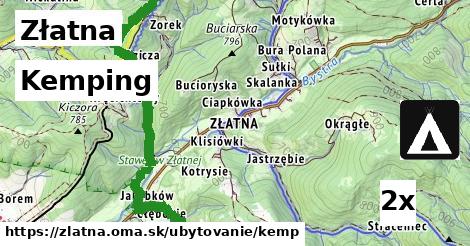 Kemping, Złatna