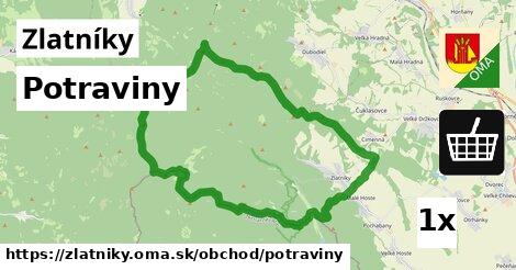 Potraviny, Zlatníky