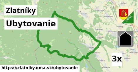 ubytovanie v Zlatníky