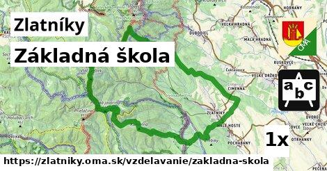 Základná škola, Zlatníky