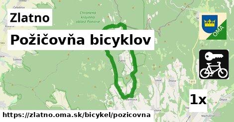 požičovňa bicyklov v Zlatno