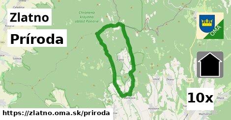 príroda v Zlatno