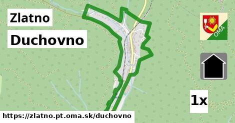 duchovno v Zlatno, okres PT