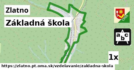 Základná škola, Zlatno, okres PT