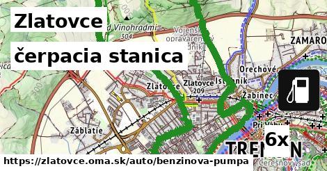 čerpacia stanica, Zlatovce