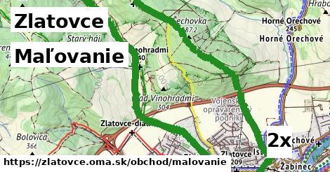 Maľovanie, Zlatovce